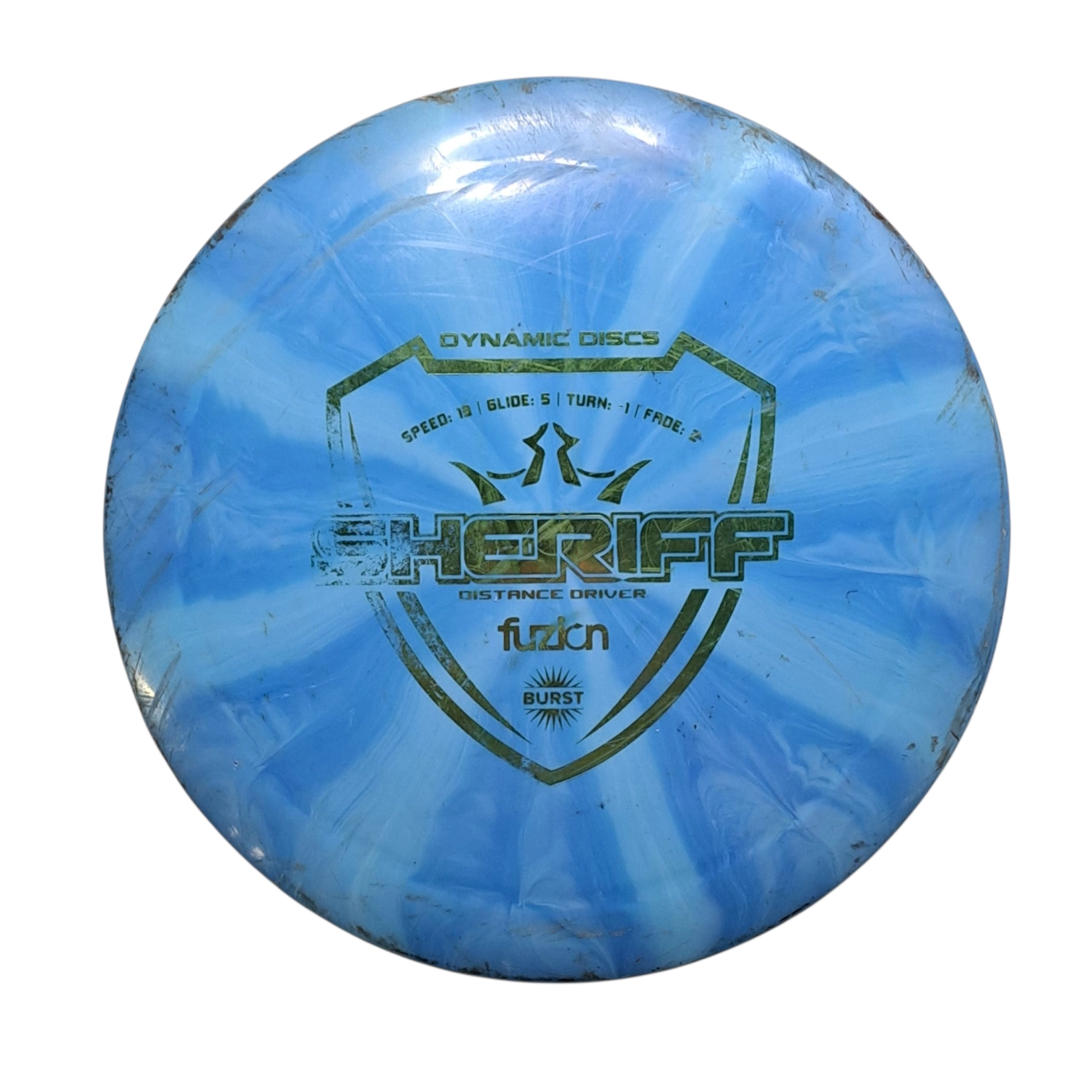 Dynamic Discs Fuzion Burst Sheriff Dynamic Discs Fuzion Burst Sheriff - Image 1