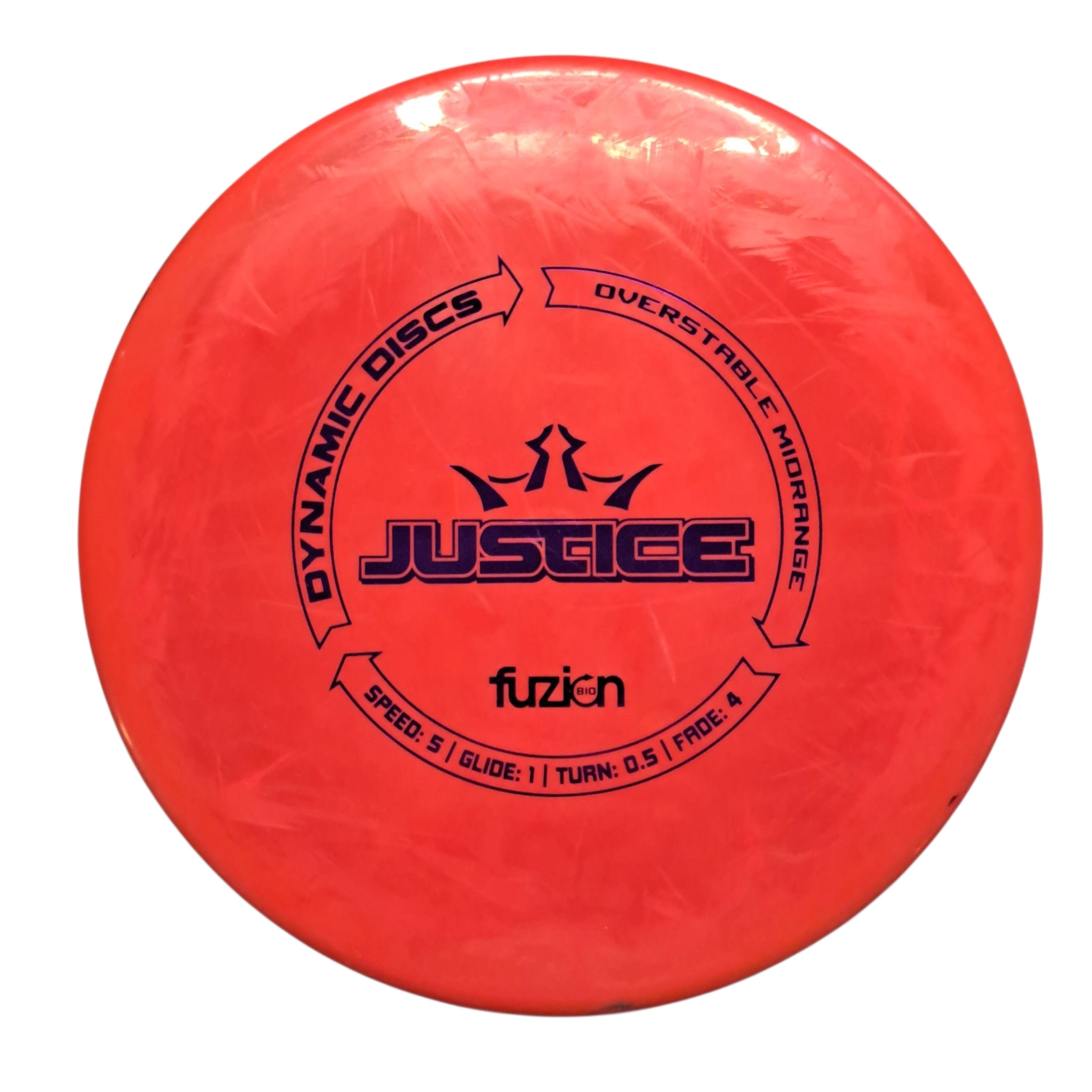 bio fuzion justice 173 Dynamic Discs Bio Fuzion Justice - Image 1