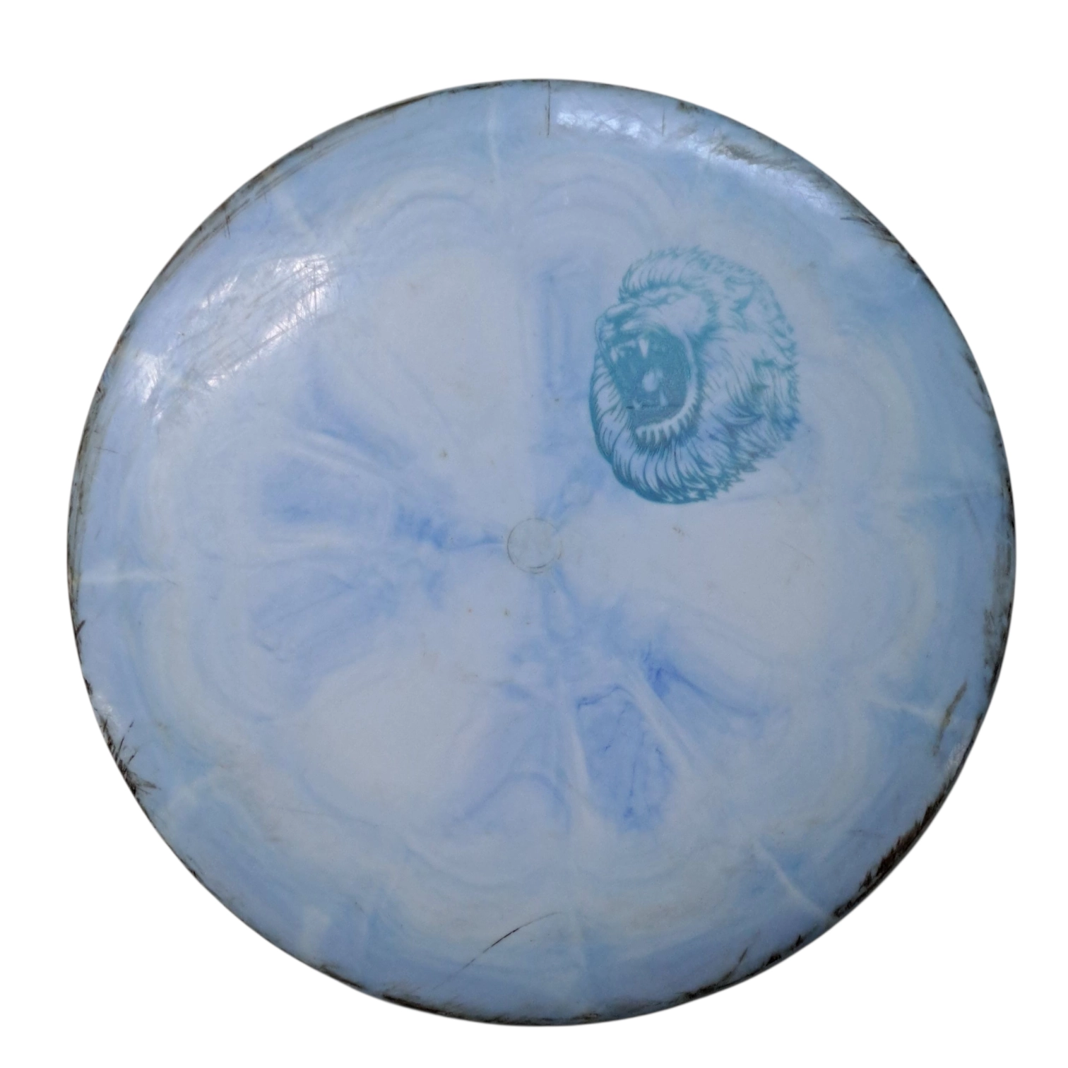 lux vapor essence eo stamp 174 (2) Discmania Lux Vapor Essence - EO mini lion/swords & shield stamp - Image 1