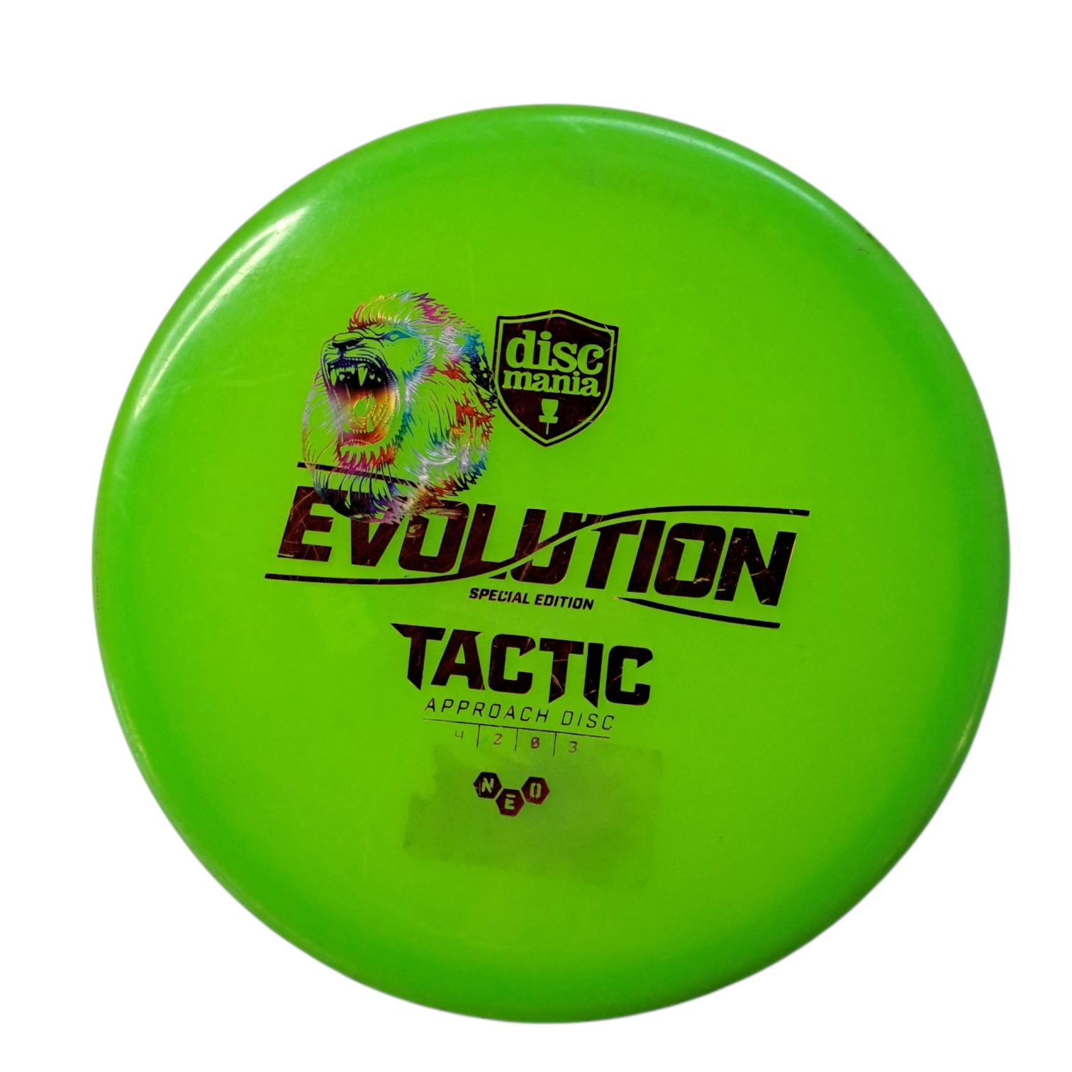 evolution neo tactic176 (3) Discmania Evolution Neo Tactic - EO Mini Lion/Swords & Shield Stamp - Image 1