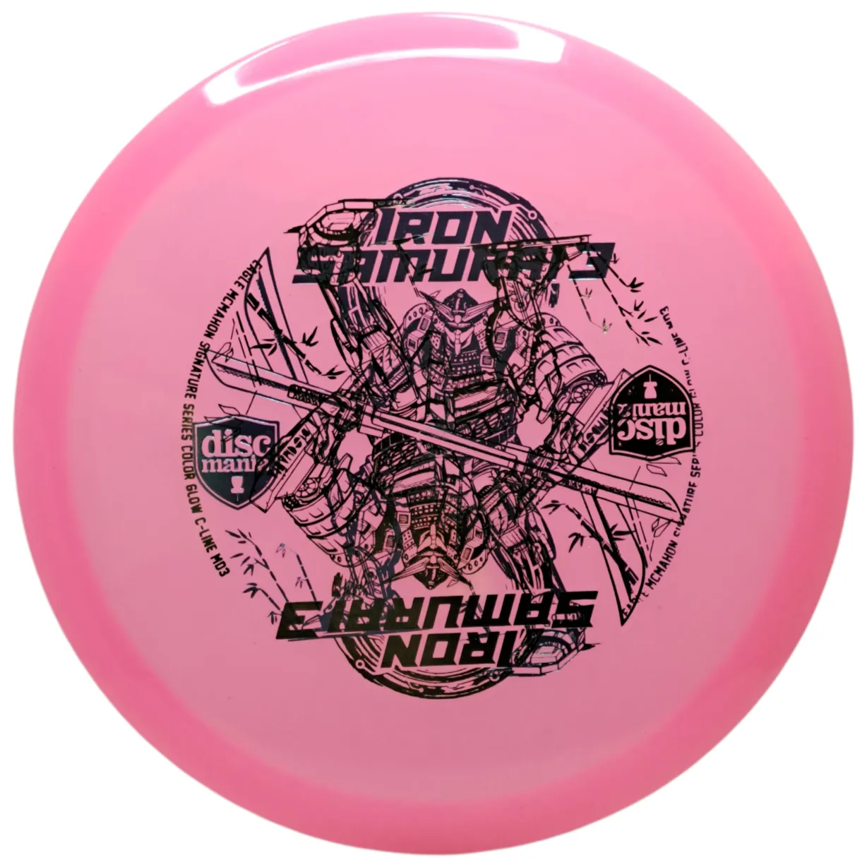 discmania color glow md3 (2) Discmania Color Glow C-line MD3 Iron Samurai 3 - Eagle McMahon Signature Series - Image 1