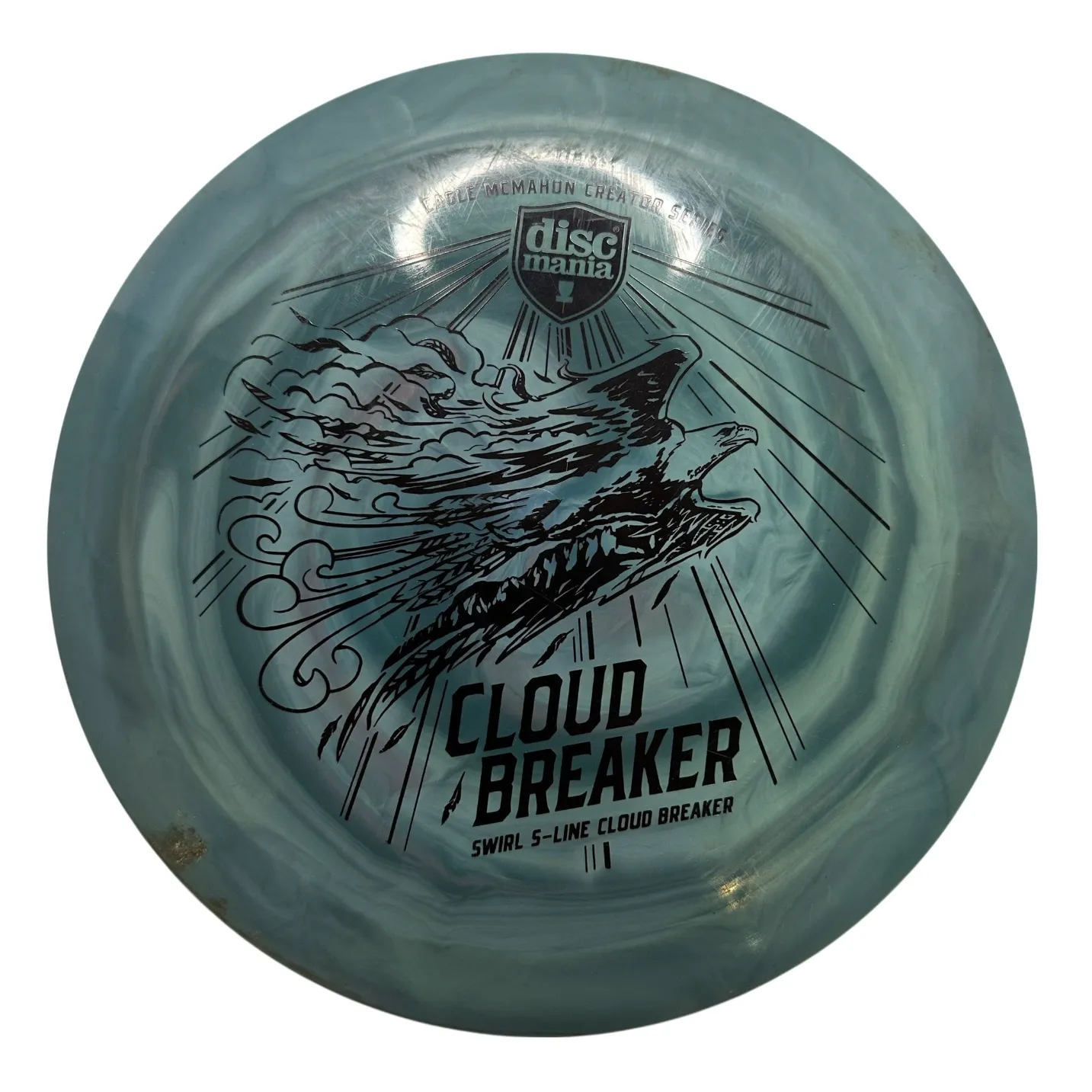 discmania swirl s line cloud breaker (2) Discmania Swirl S-Line Cloudbreaker - Eagle McMahon Creator Series - Image 1