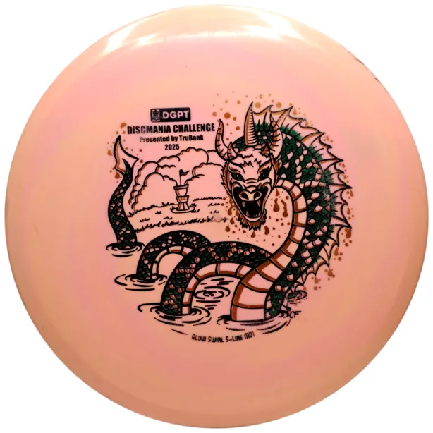 discmania glow swirl c line md1 (1) Discmania Glow Swirly S-line MD1 - Image 1